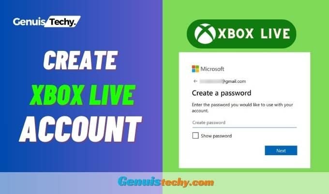 Create Xbox Live Account
