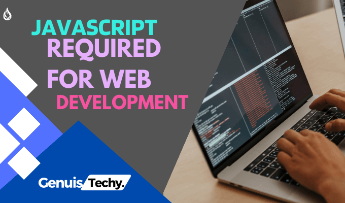 javascript required for web development